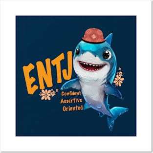 ENTJ Commander, Shark Posters and Art